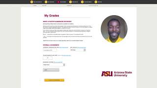 How to apply to ASU Online  Step 3 Grades [upl. by Margreta]