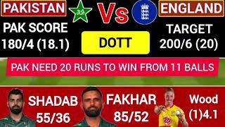 🔴 Live  Pakistan vs England 1st T20 Watch Today 2024  Pak vs Eng 1st T20 match Score Commentary [upl. by Gilges185]