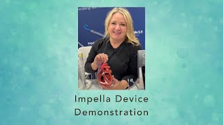 Impella Device Demonstration [upl. by Ilenay]