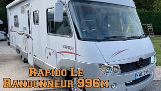 Rapido Le Randonneur 996M Luxury 4 Berth A Class Motorhome Walk around [upl. by Orpha]