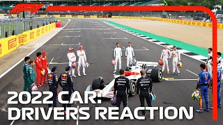 2022 F1 Car Launch Event  Driver Reaction [upl. by Gensmer865]