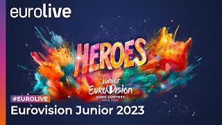 EuroLive Eurovision Junior 2023 PREVIO 26112023  Eurolive Radio [upl. by Ytram395]