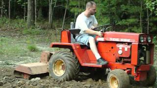 Wheel Horse D200 tilling 2 [upl. by Betty]