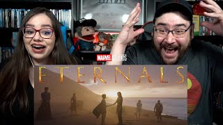 Marvels ETERNALS  Teaser Trailer Reaction  Marvel Studios Celebrates The Movies  Wakanda Forever [upl. by Norrej]