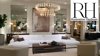 RESTORATION HARDWARE GALLERY TOUR 2024 amp DINNER  LUXURY HOME DECOR [upl. by Neehahs166]