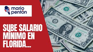 Subirá nuevamente el salario mínimo en la Florida y otros temas de labor [upl. by Karry989]