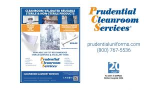 Cleanroom Validated Reusable Sterile amp NonSterile Products  Prudential Overall Supply [upl. by Hselin889]