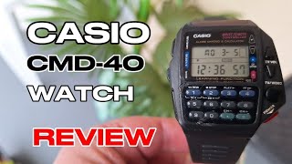 Casio CMD40 Remote Watch Review  Module 1174  Ep 52 [upl. by Filler]