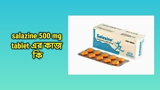 Salazine 500 mg Tablet bangla  স্যালাজিন ৫০০ মিগ্রা ট্যাবলেট [upl. by Reuben]