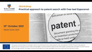 Practical approach to patent search with free tool Espacenet [upl. by Vivianna]