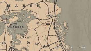 RDR2 Online  Yarrow locations 3 areas [upl. by Arod]