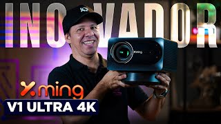 Xming V1 Ultra 4K O Primeiro Projetor LCD 4K UHD Real  Uma Revolução no Mercado [upl. by Bryant251]