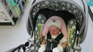 Reborn Baby Outing To Babies R Us And Mommys Birthday Haul [upl. by Coumas632]