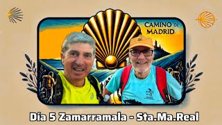 Día 5 del Camino de Madrid Zamarramala  Santa María La Real [upl. by Nama336]