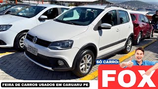 Feira De Carros Usados Em Caruaru PE  SÓ CARRO FOX [upl. by Dyal]