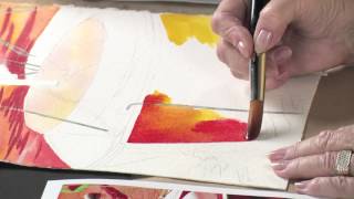 Preview  Watercolor Techniques for Daring Color with Anne Abgott [upl. by Oirramed]