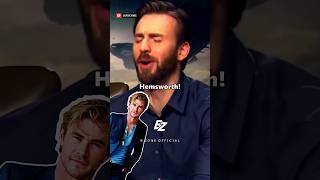 Chris Evans is OBSESSED With Chris Hemsworth 😂 shorts marvel avengers chrisevans chrishemsworth [upl. by Davida]