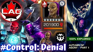 Autumn of Agony Jabari Panther Control Denial Objective x3 Different Solos ProwlerSkullFAM MCOC [upl. by Blen]