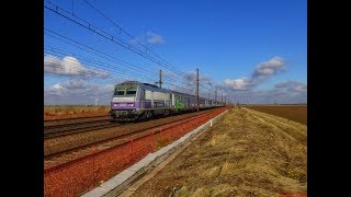 Trains du matin sur la ligne Paris  Orléans à Artenay [upl. by Arhat]