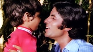 Amitabh Bachchans love for children  Do Anjaane  Bollywood Scene 1131 [upl. by Ama]