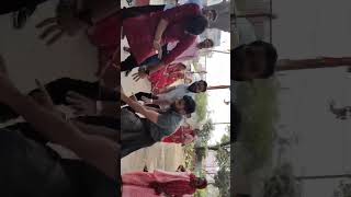 Bhatiji ke Sadi me dhol pe dance puri femily ke sath Masti 🥰🤗shorts wedding weddingdance [upl. by Noiwtna]