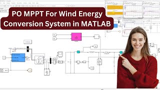 PO MPPT  PO MPPT For Wind Energy Conversion System in MATLAB [upl. by Adnert887]