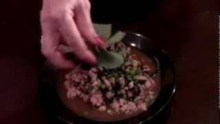 Jantas Hot Recipes ep3  How To Make Homemade Pad Gapow Thai Holy Basil ground pork stirfry [upl. by Mallin735]