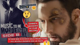 👀 Eminem’s MTBMB Side B Breaks 50 Year Old Record As Sales Exceed Projections Eminem 2020 UK Wins [upl. by Albarran]