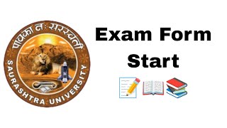 Exam Form Start in saurashtra University [upl. by Hardwick667]