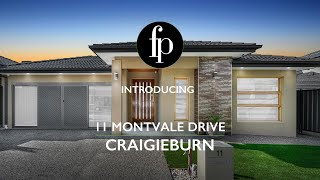 11 Montvale Drive Craigieburn  Property Showcase Video  Freedom Property [upl. by Ri]