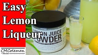 Easy Lemon Liqueur [upl. by Sally]