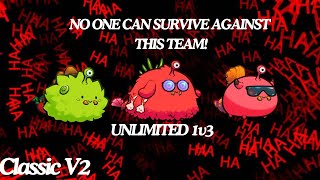 DESTROYING EVERY META TEAMS IN AXIE ARENA UNIQUE TEAM CLASSIC V2 HOW TO EARN MONEY ON YOUTUBE 2024 [upl. by Manvil]