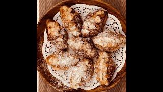 Easiest Almond Croissants Air Fryer [upl. by Anomahs]