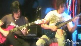 Heaven Below Shreds Mockingbird STs  Patrick Kennison amp Jesse Billson  BC Rich Guitars [upl. by Johnnie]