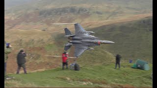 MACH LOOP AUTUMN F15s 4K [upl. by Nellad]