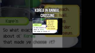 KOREA IN ANIMAL CROSSING animalcrossing animalcrossinggameplay bts korea [upl. by Senskell]