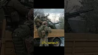 ZPU Insane Military Weapon shorts military weapon [upl. by Atauqal334]