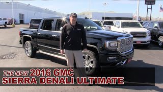 The New 2016 GMC Sierra Denali Ultimate  White Bear Lake St Paul Roseville Mpls Hastings MN [upl. by Gromme510]