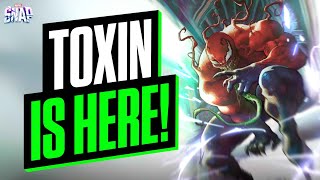 TOXIN is HERE First Impressions of the Card and Gameplay  Marvel Snap [upl. by Nella442]