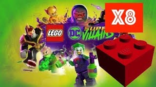 Lego DC Super Villains  Red Brick Studs x8 Multiplyer Location [upl. by Jaehne858]