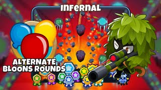 Infernal Alternate Bloons Rounds 🚫 Monkey Knowledge WalkthroughGuide  Bloons TD6 [upl. by Lonni]