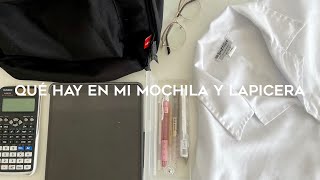 Qué llevo en mi mochila y lapicera para ir a la Universidad presencial [upl. by Oluap]