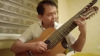 Abada Hongbing Zhang Love Ponyphony No2 11 String Alto Guitar [upl. by Nyltyak]