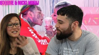 6ix9ine Nicki Minaj Murda Beatz  “FEFE” Official Music Video  Music Reaction [upl. by Adlaremse]