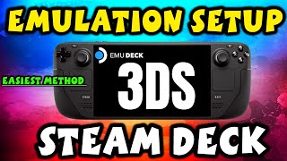 EmuDeck 3DS Setup A StepbyStep Guide Optimize Your Steam Deck for 3DS [upl. by Meter449]