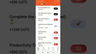 Start From ZERO Cats Code  Cats Video Code Today Start From ZERO Part 1 Cats Today Code Cats new [upl. by Erasmo]