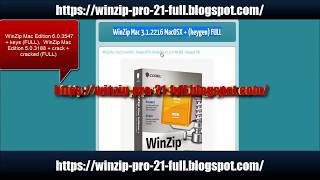 WinZip Mac Pro 704521  keys FULL [upl. by Eilahs]