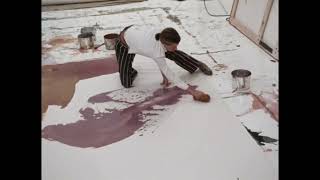 Helen Frankenthaler In the Studio Painting Color Field Foundations [upl. by Aridni]