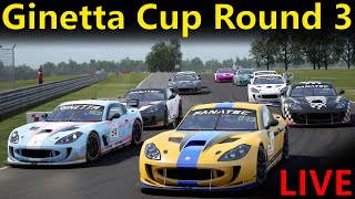 Ginetta Cup Round 3  Snetterton ACC [upl. by Deehahs]