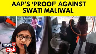 Swati Maliwal Case  AAP Releases New Maliwal Video Says MP Seen Walking Without A Limp  N18V [upl. by Odnomra]